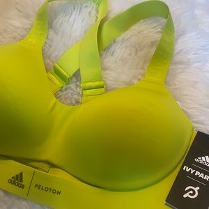 NWT Ivy Park/Adidas/Peloton BR Tape Bra, Sz M